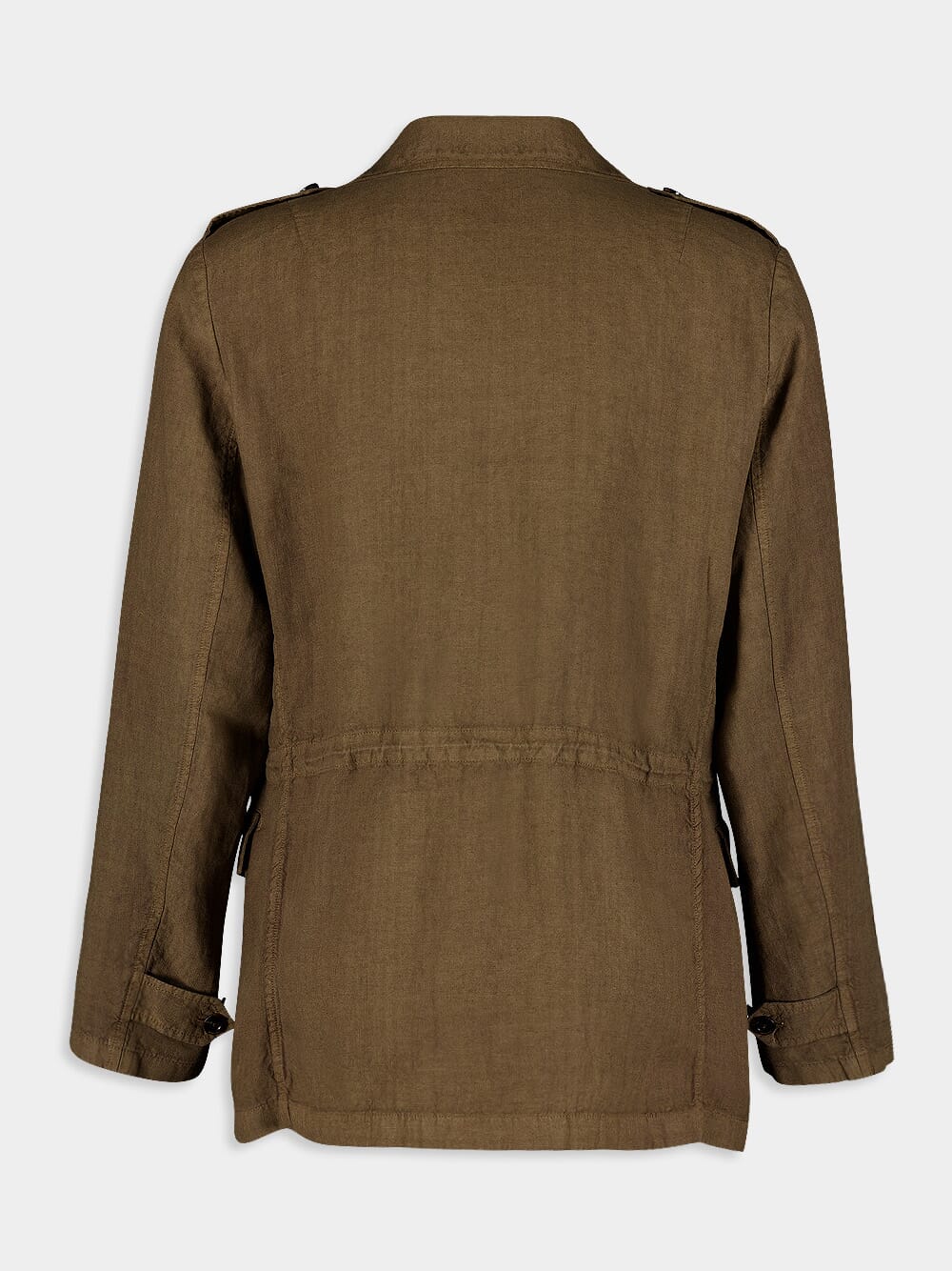 Garment-dyed Linen Field Jacket - Image 2
