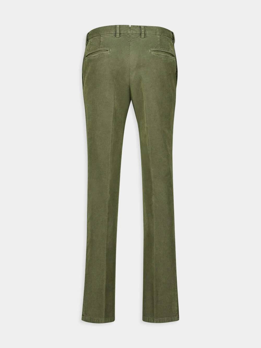 Green Classic Fit Trousers - Image 2