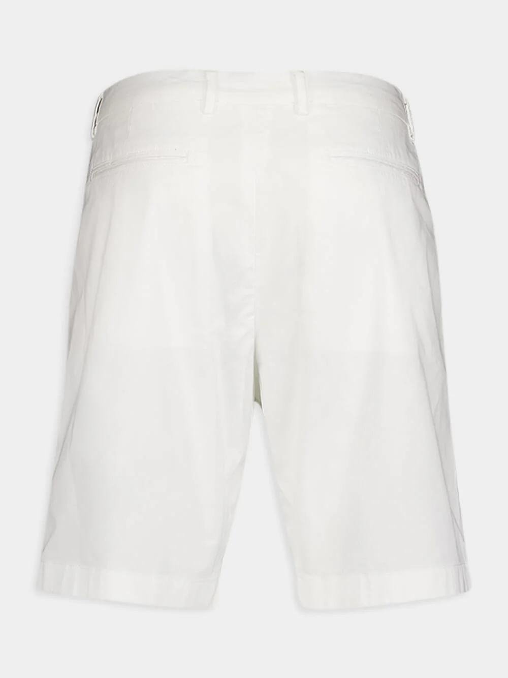 Pleated Twill Bermuda Shorts - Image 2