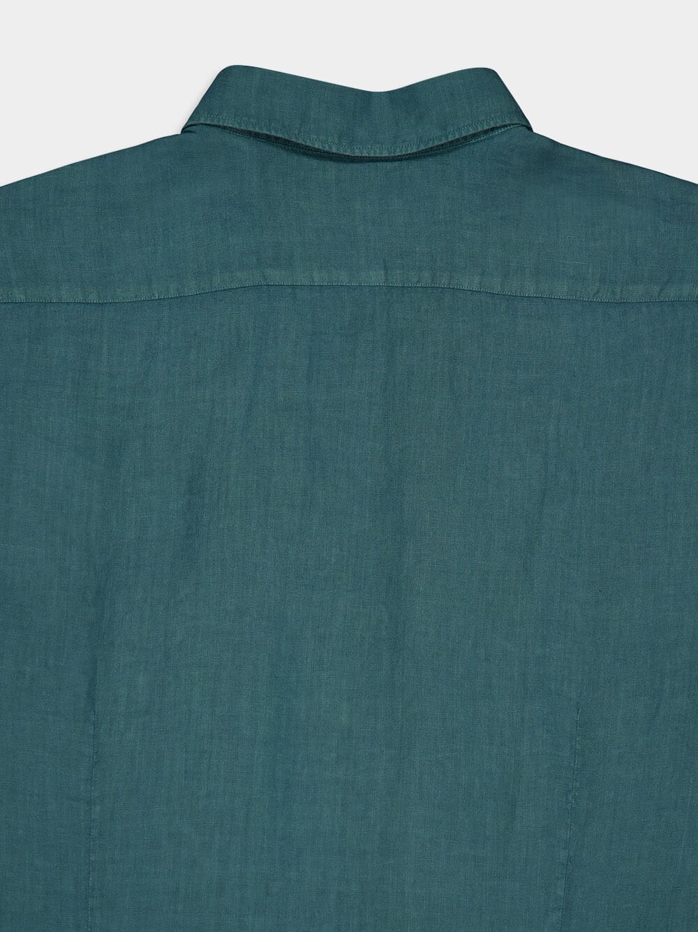 Teal Linen Shirt - Image 4