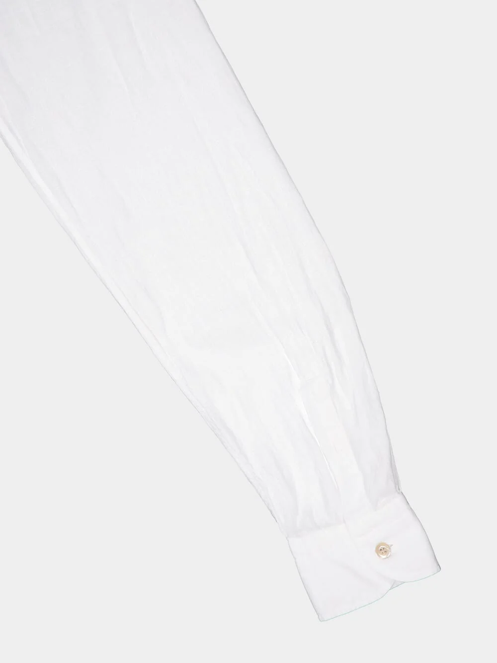 White Linen Classic Shirt - Image 4