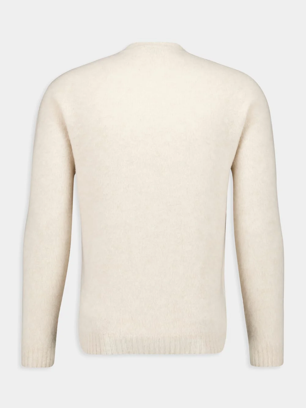 Wool and Cashmere Beige Sweater - Image 2