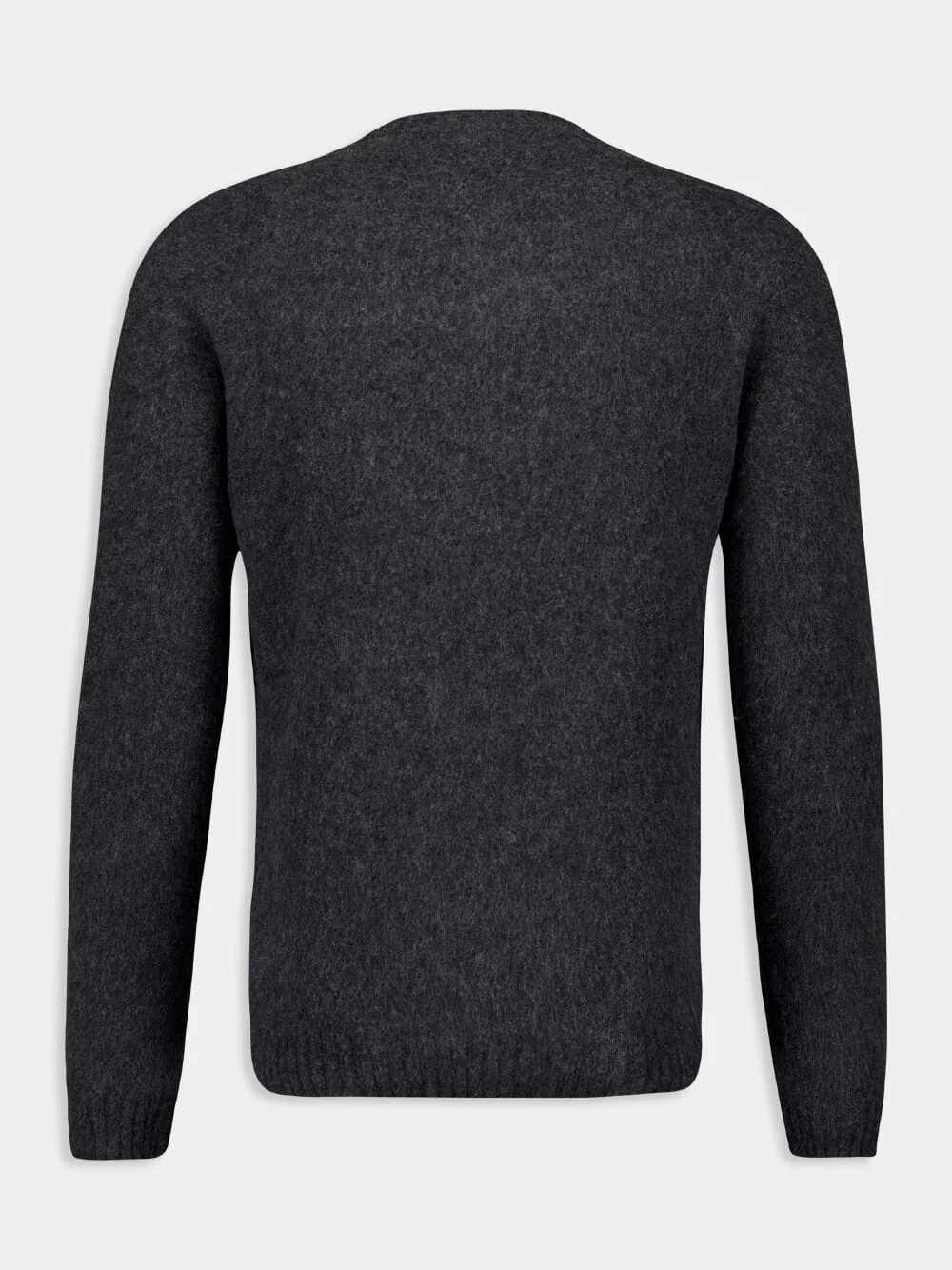 Wool and Cashmere Dark Grey Sweater - Image 2