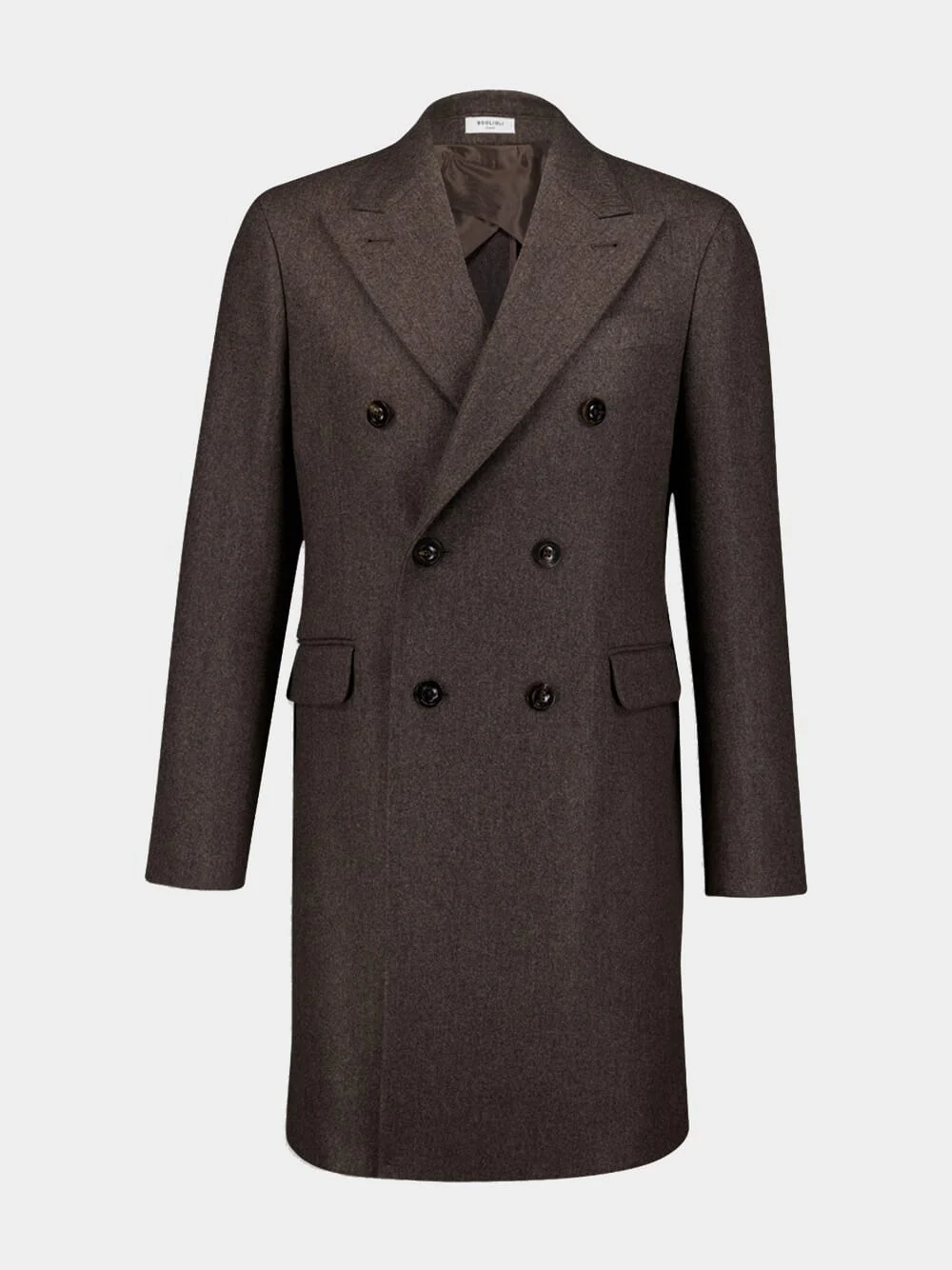 Double-Breasted Wool Coat
