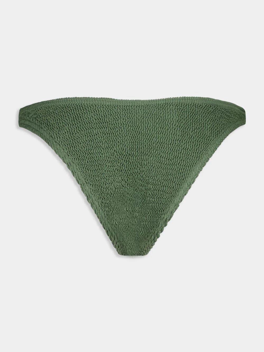 Textured Khaki Bikini Brief - Image 2