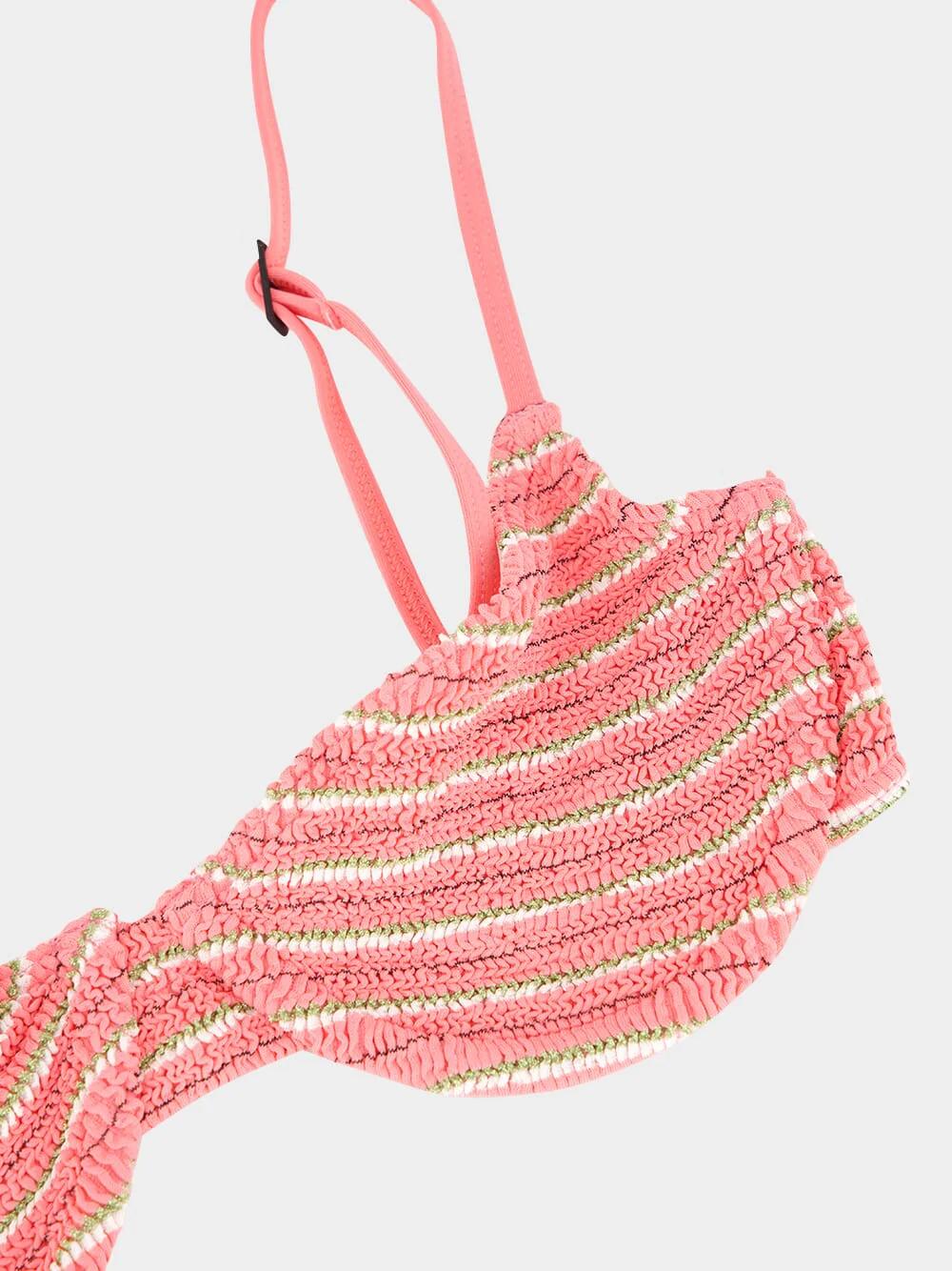 Watermelon Stripe Gracie Bikini Top - Image 3