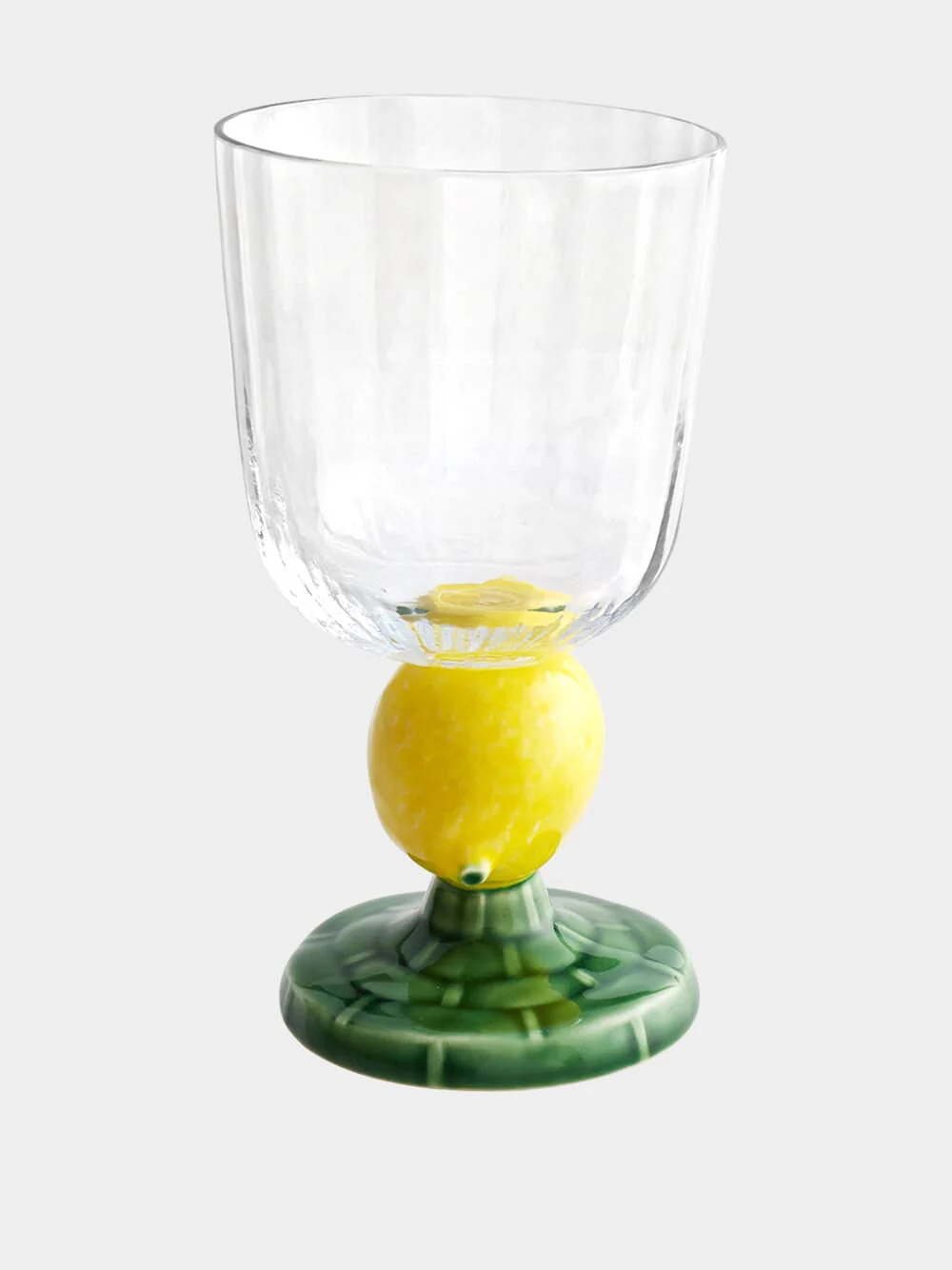 Glass Goblet with Lemon - Image 2