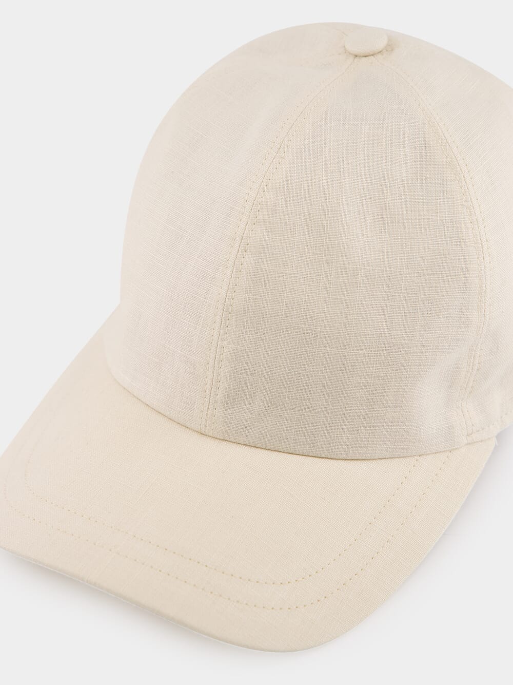 White Hiker Baseball Cap - Image 3