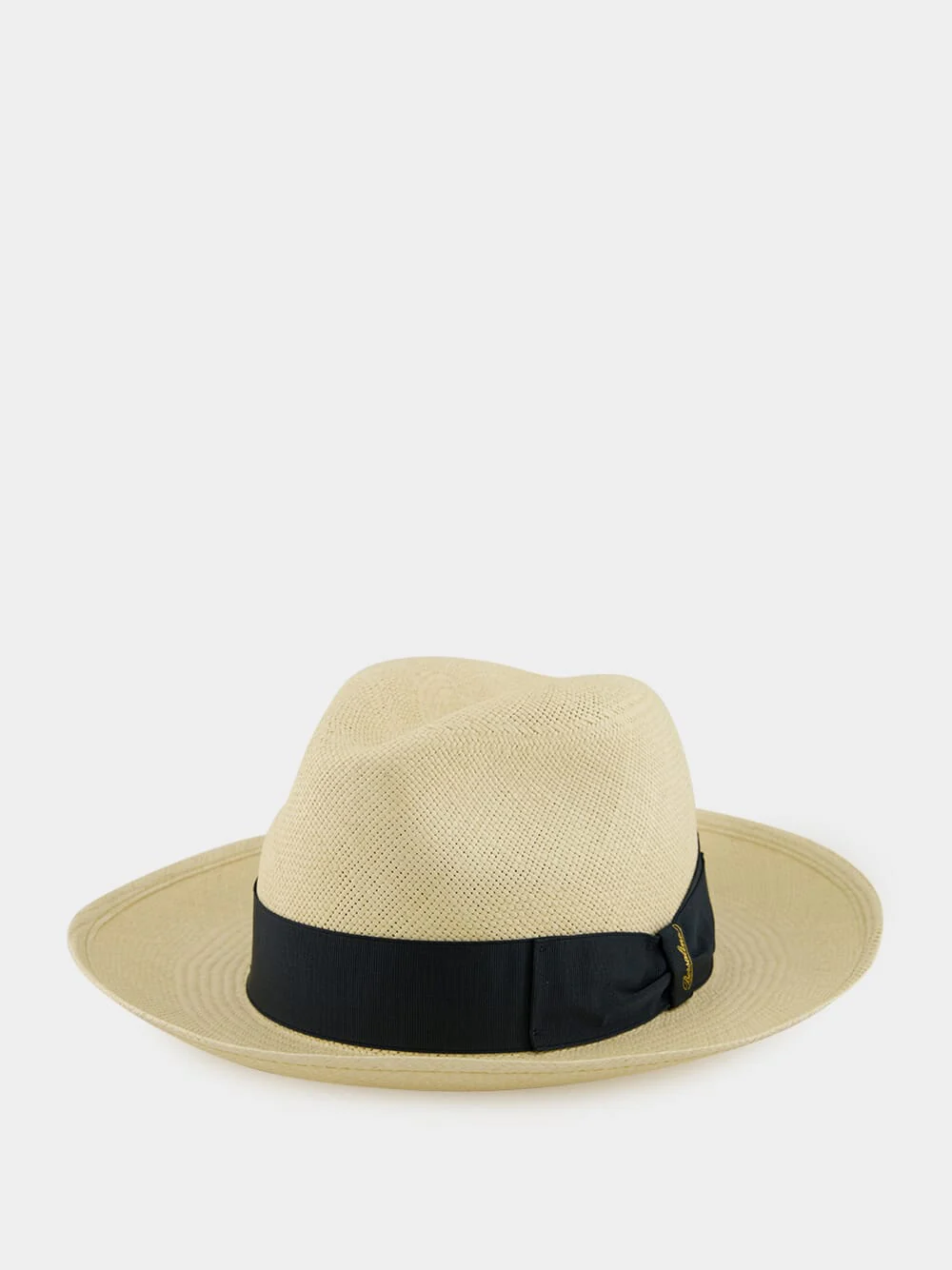Black Amedeo Panama Quito Wide Brim