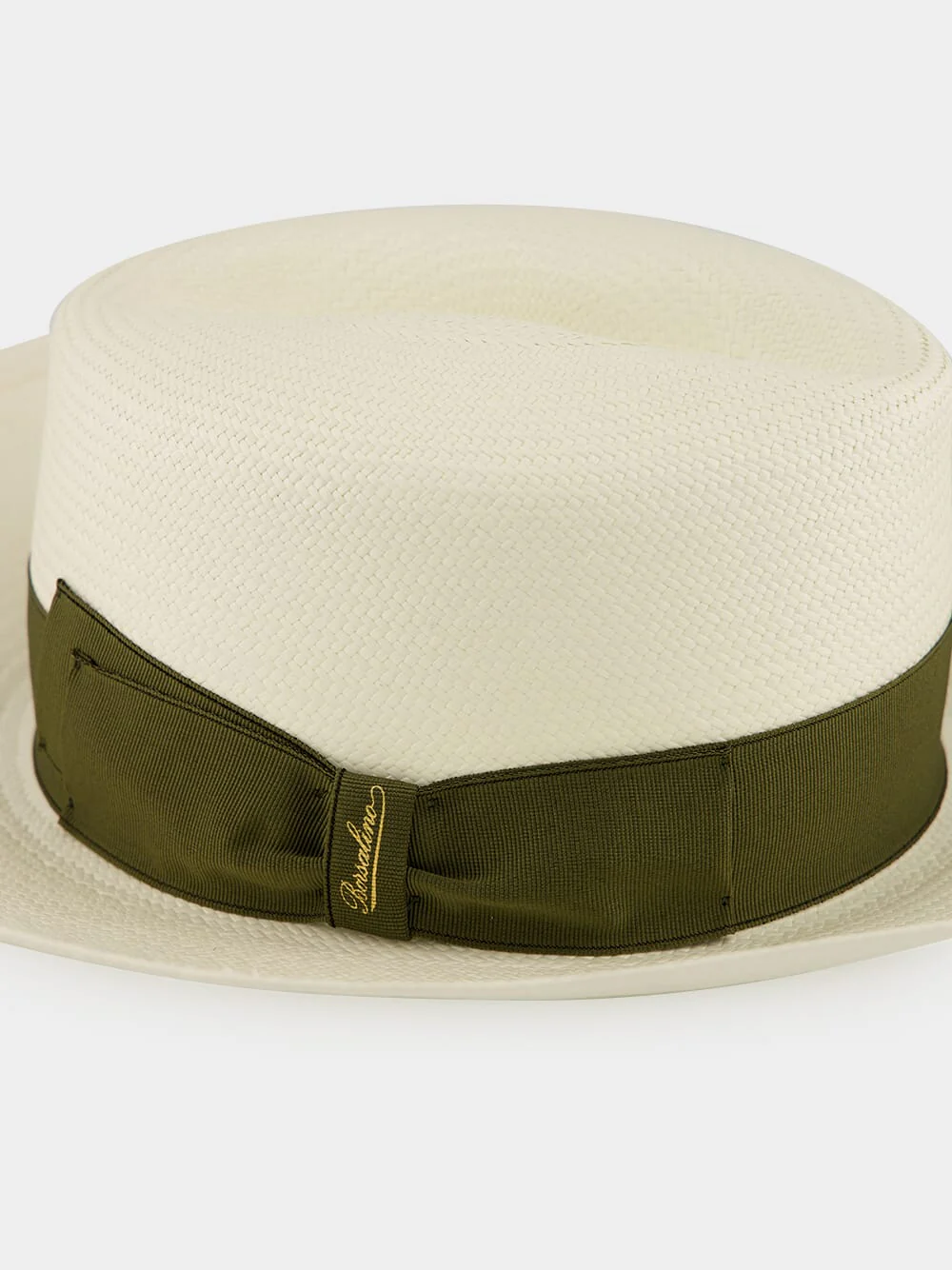 Claudette Fine Panama Hat Green Band - Image 3