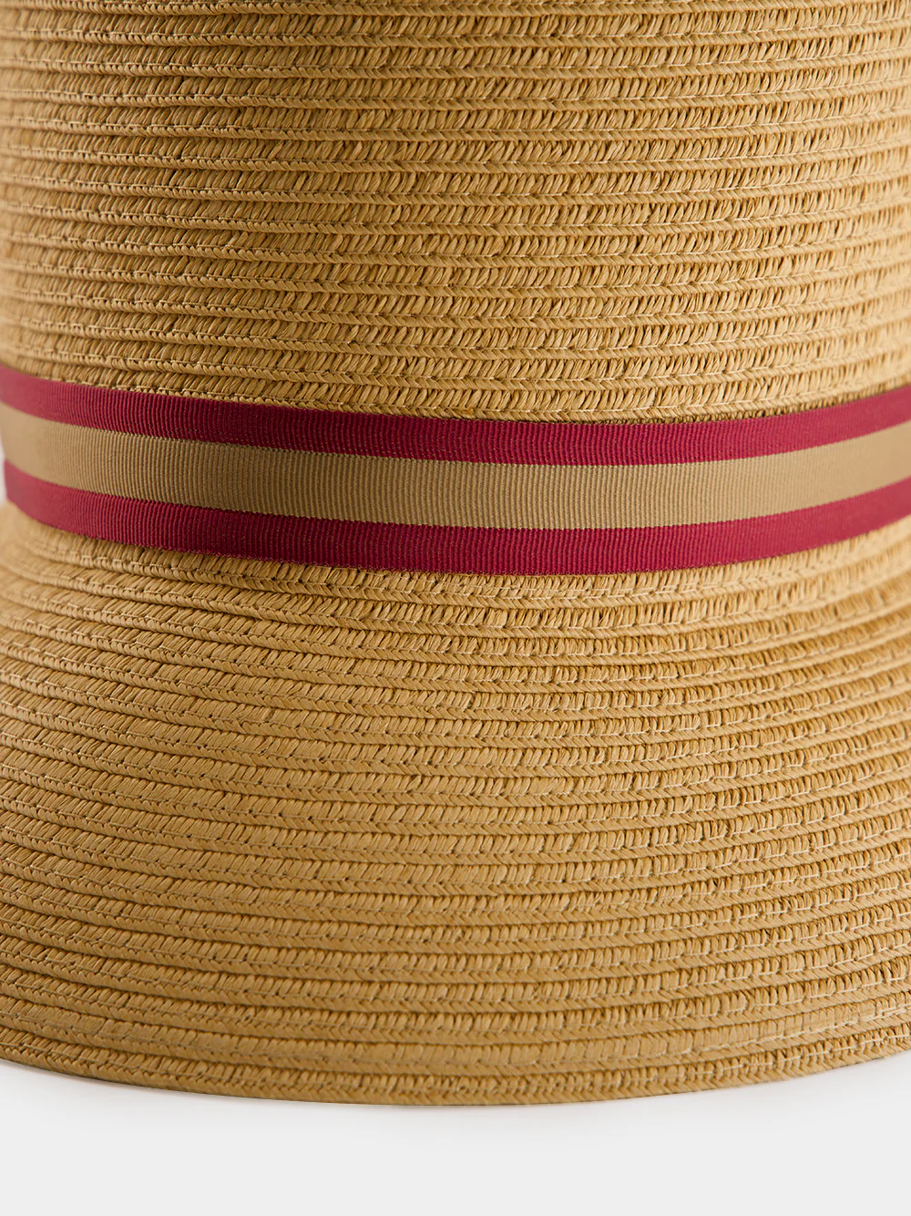 Golden Beatrice Rollable Braided Papier Hat - Image 5