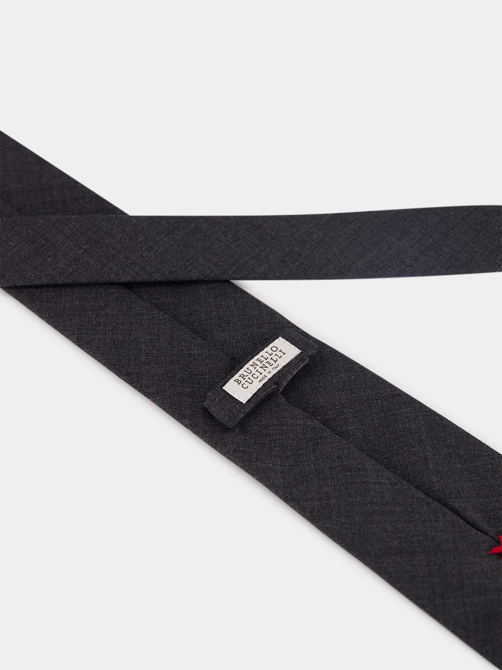 Anthracite Virgin Wool Tie - Image 4