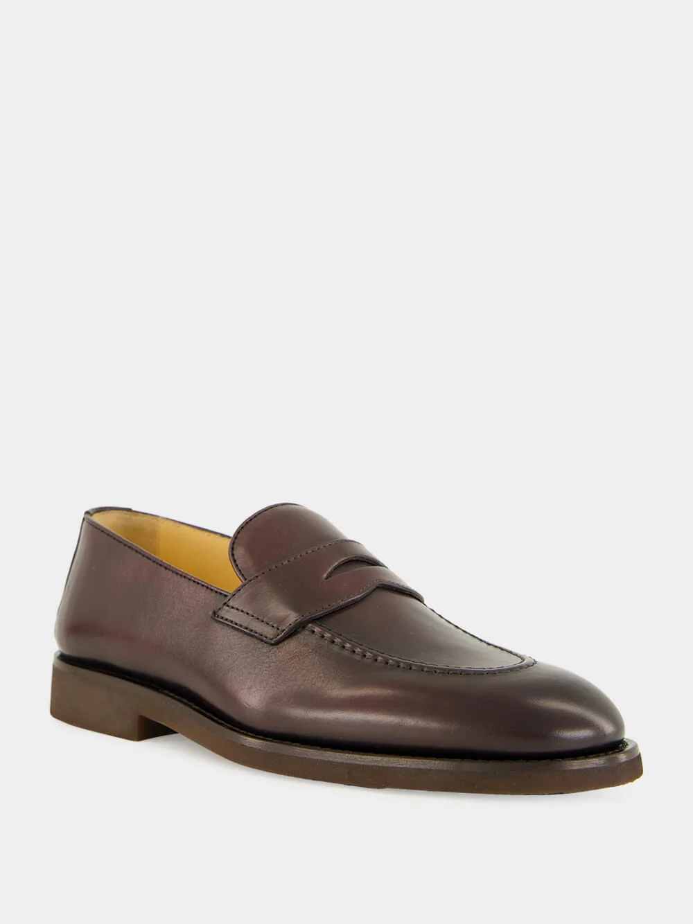 Brown Calf Leather Loafers - Image 2