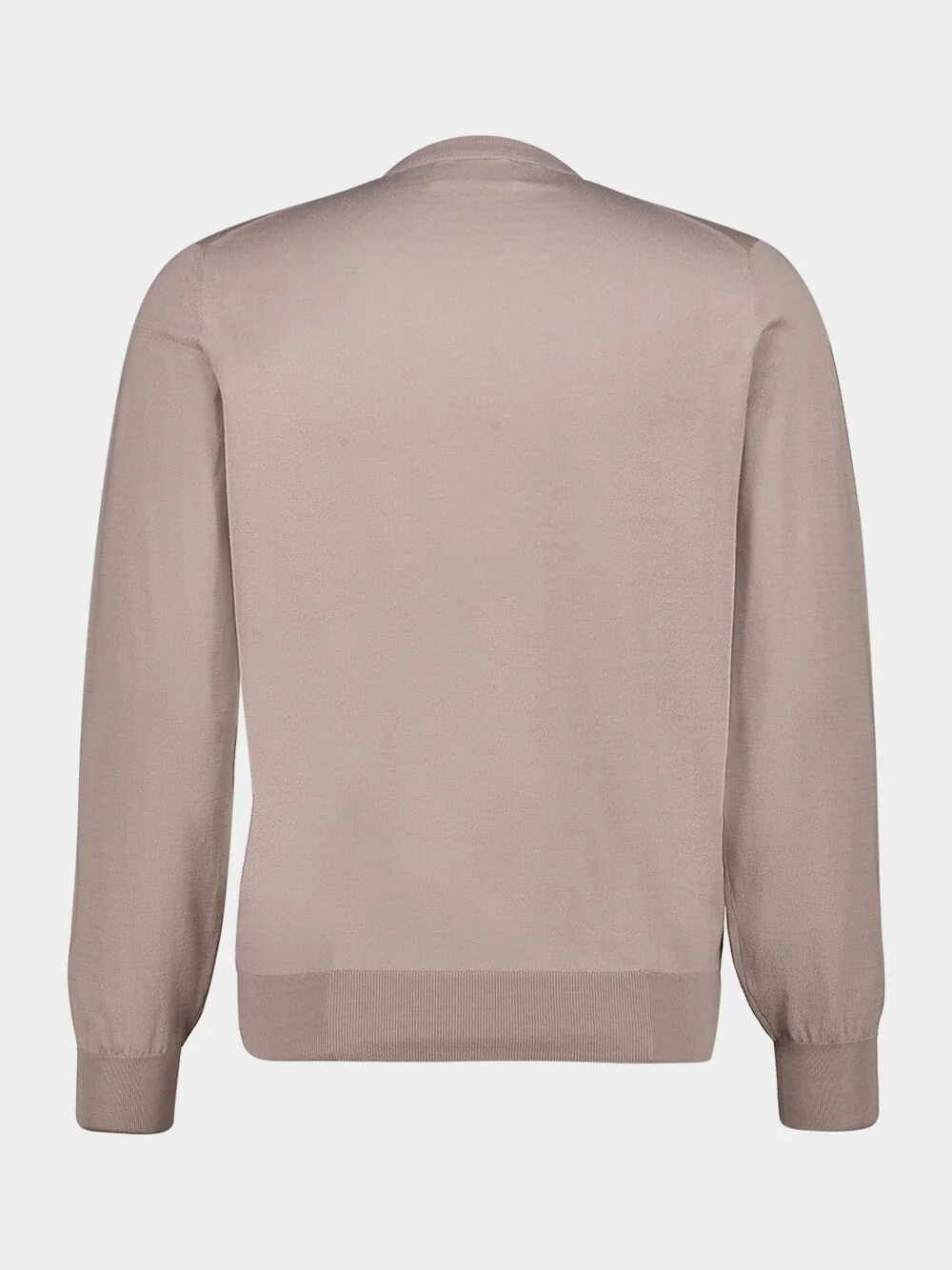 Brown Lightweight Cotton Sweater - Image 2