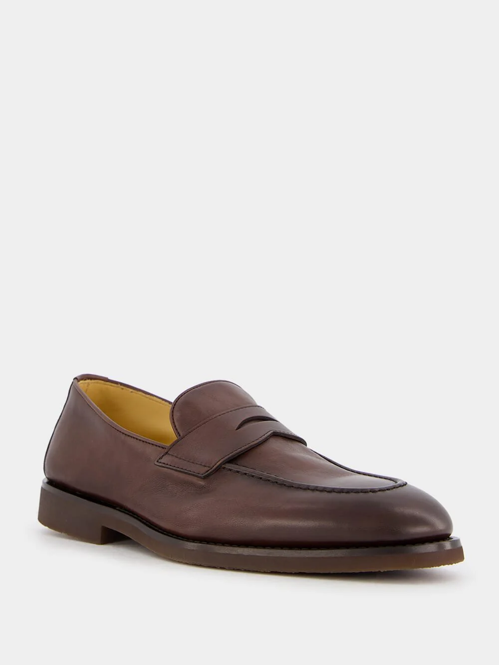 Buffed Calfskin Penny Loafers - Image 2