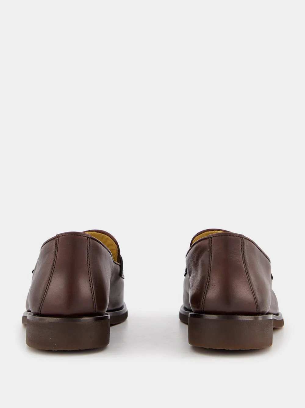 Buffed Calfskin Penny Loafers - Image 3