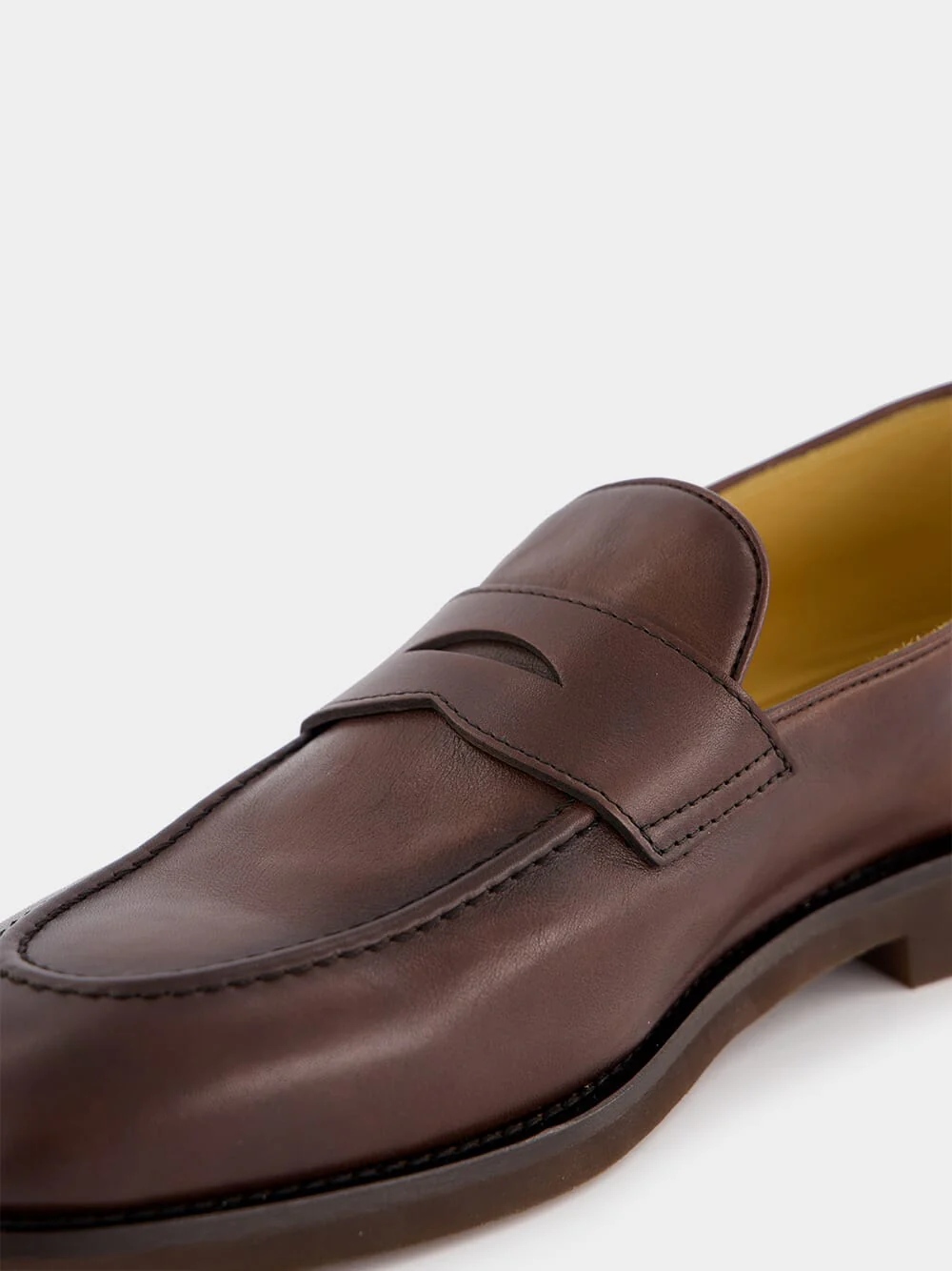 Buffed Calfskin Penny Loafers - Image 4