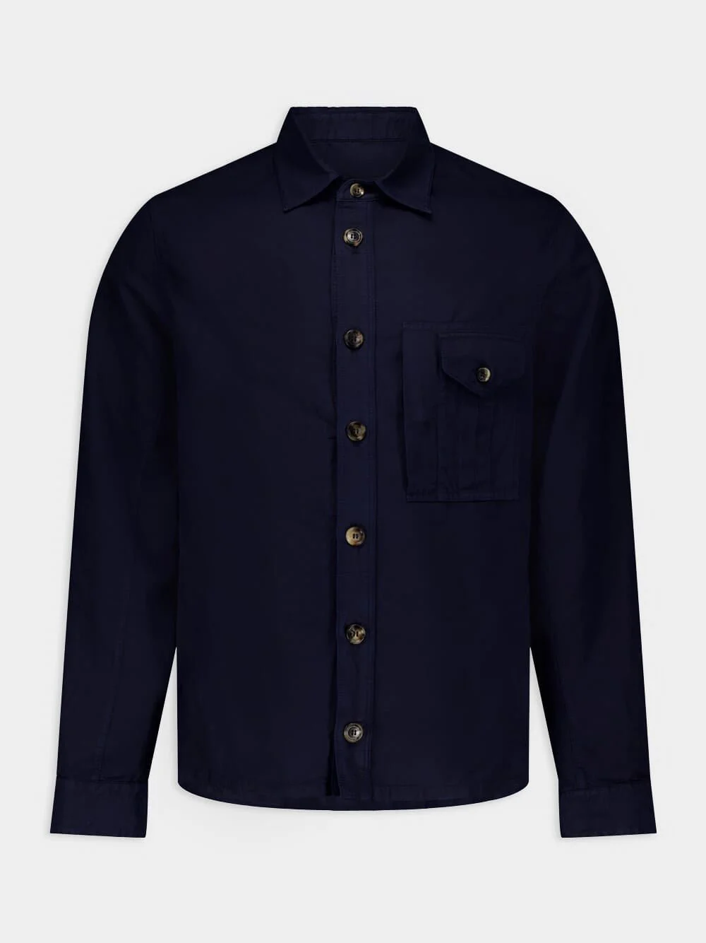 Buttoned Overshirt Jacket