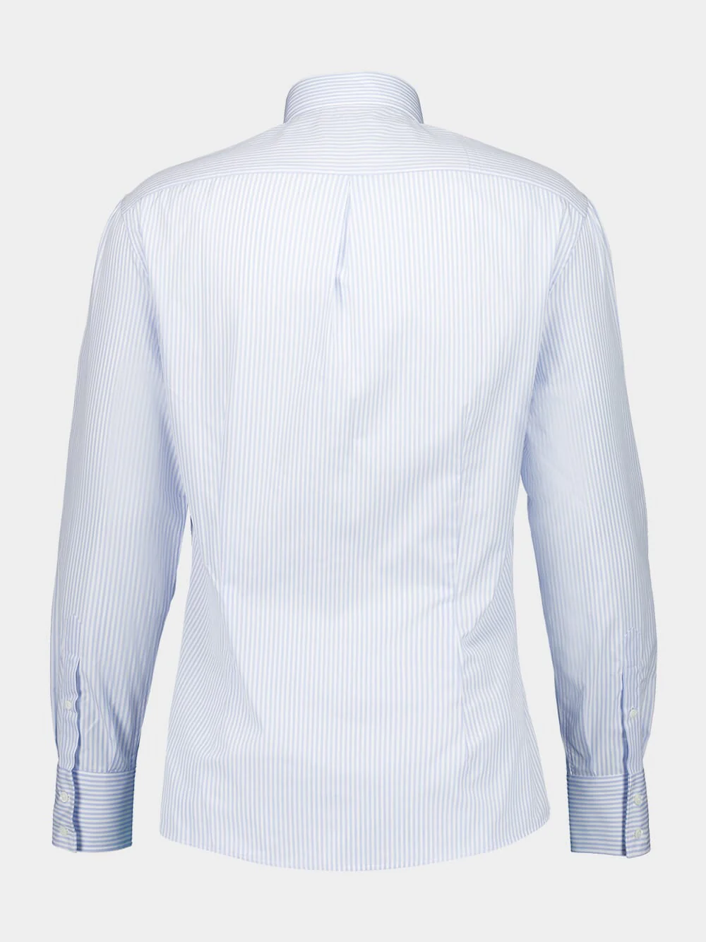 Azure Striped Slim Fit Shirt - Image 3