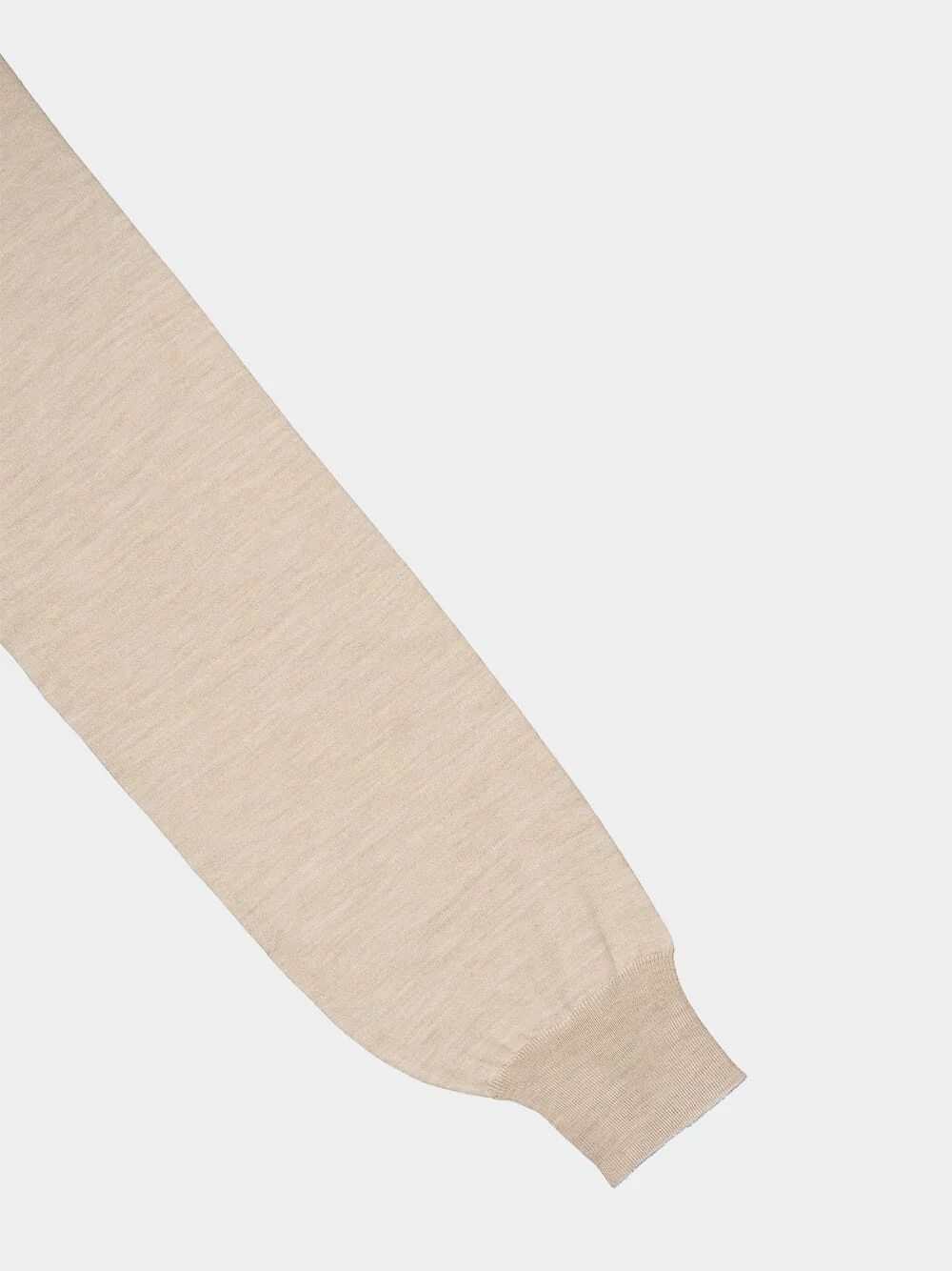 Camel Brown Wool-Cashmere Sweater - Image 4