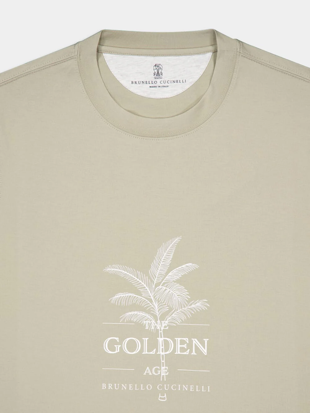Green Tea Graphic Crew Neck T-Shirt - Image 5