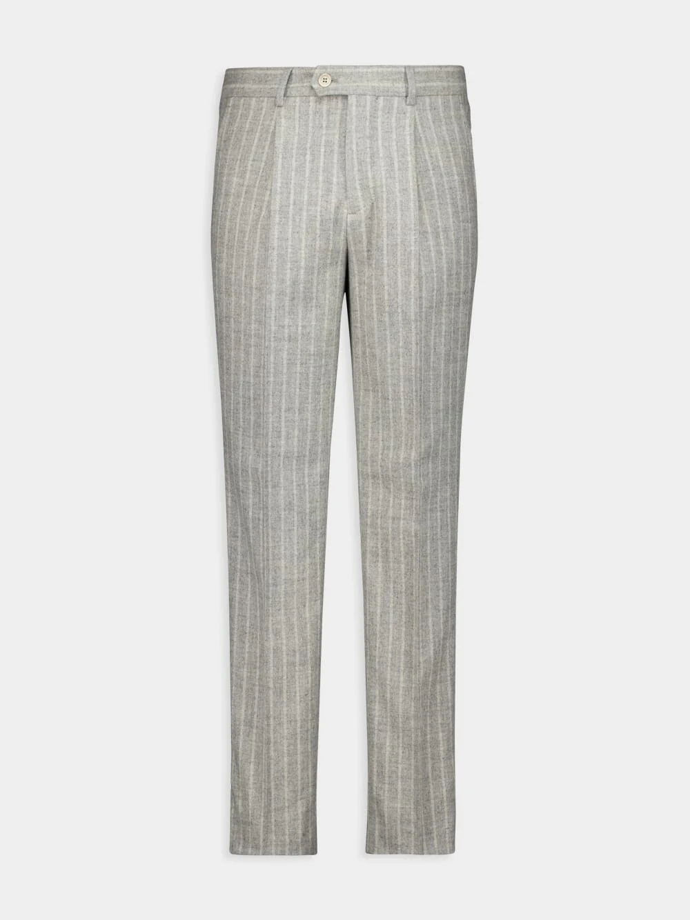 Grey Striped Alpaca Wool-Blend Suit - Image 3