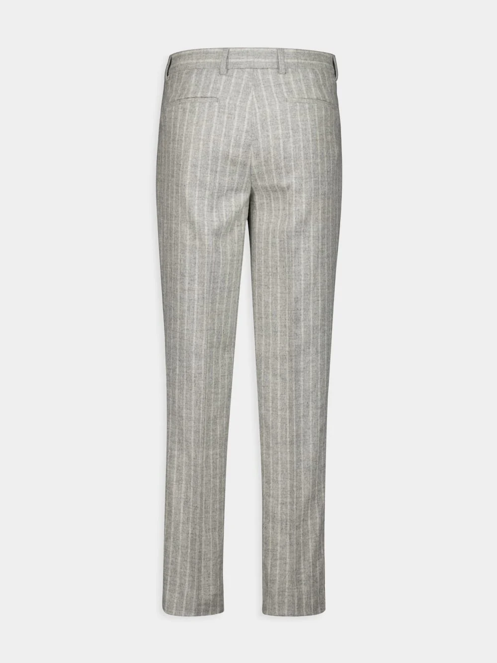 Grey Striped Alpaca Wool-Blend Suit - Image 5