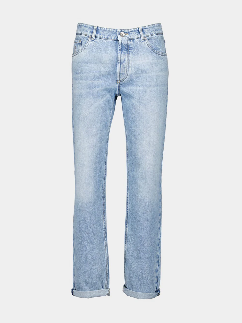 Light Wash Denim Pants