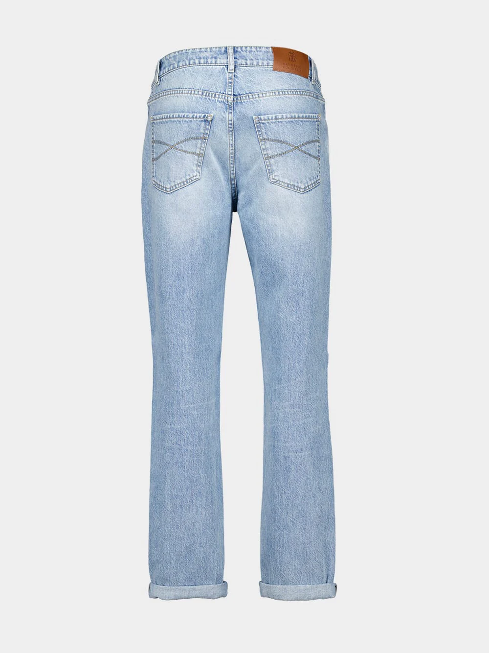 Light Wash Denim Pants - Image 2