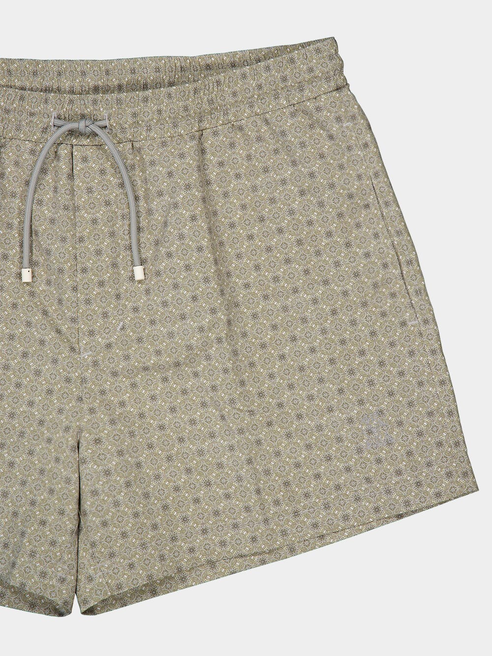 Sage Geometric Swim Shorts - Image 3