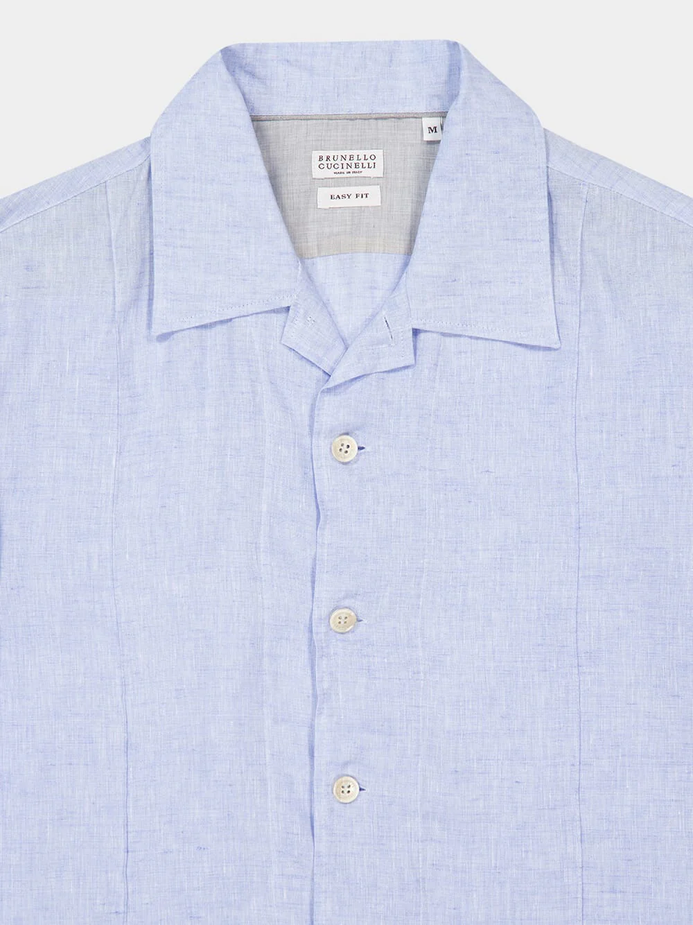 Cloud Blue Linen Shirt - Image 3