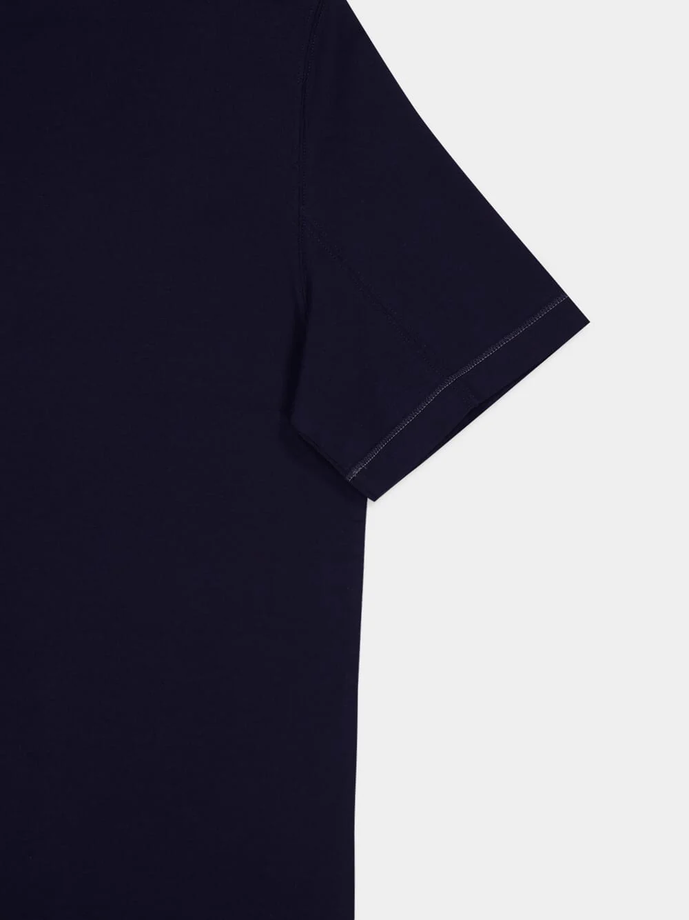 Cobalt Blue Cotton Sport T-Shirt - Image 3