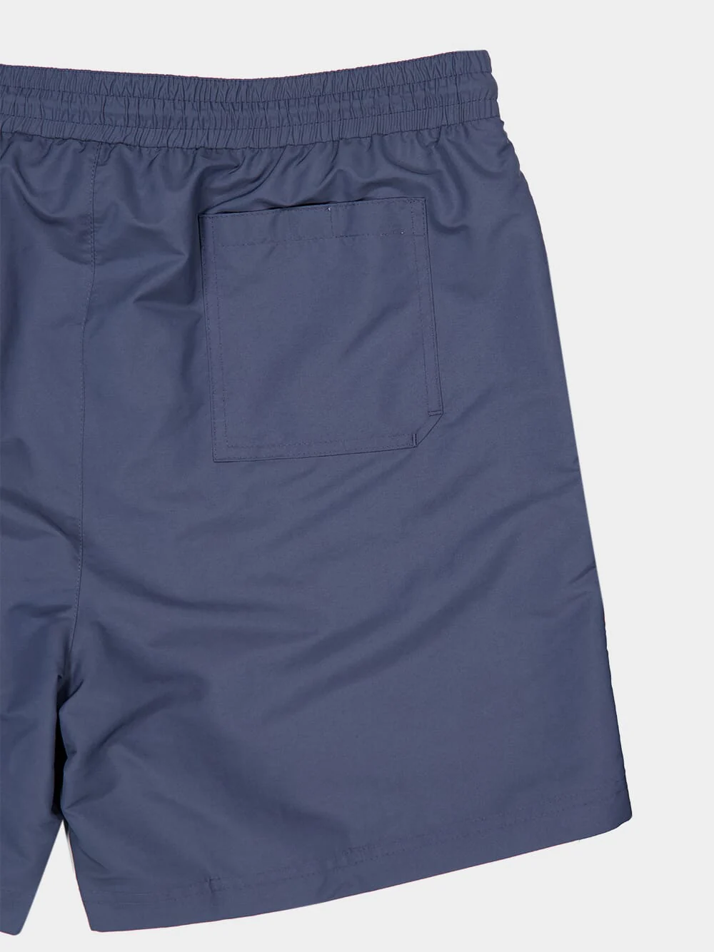 Denim Blue Nylon Swim Shorts - Image 4