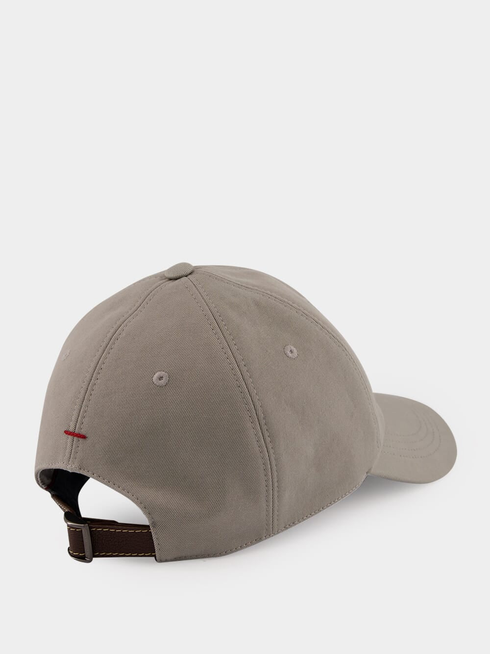 Khaki Cotton Baseball Cap - Image 2