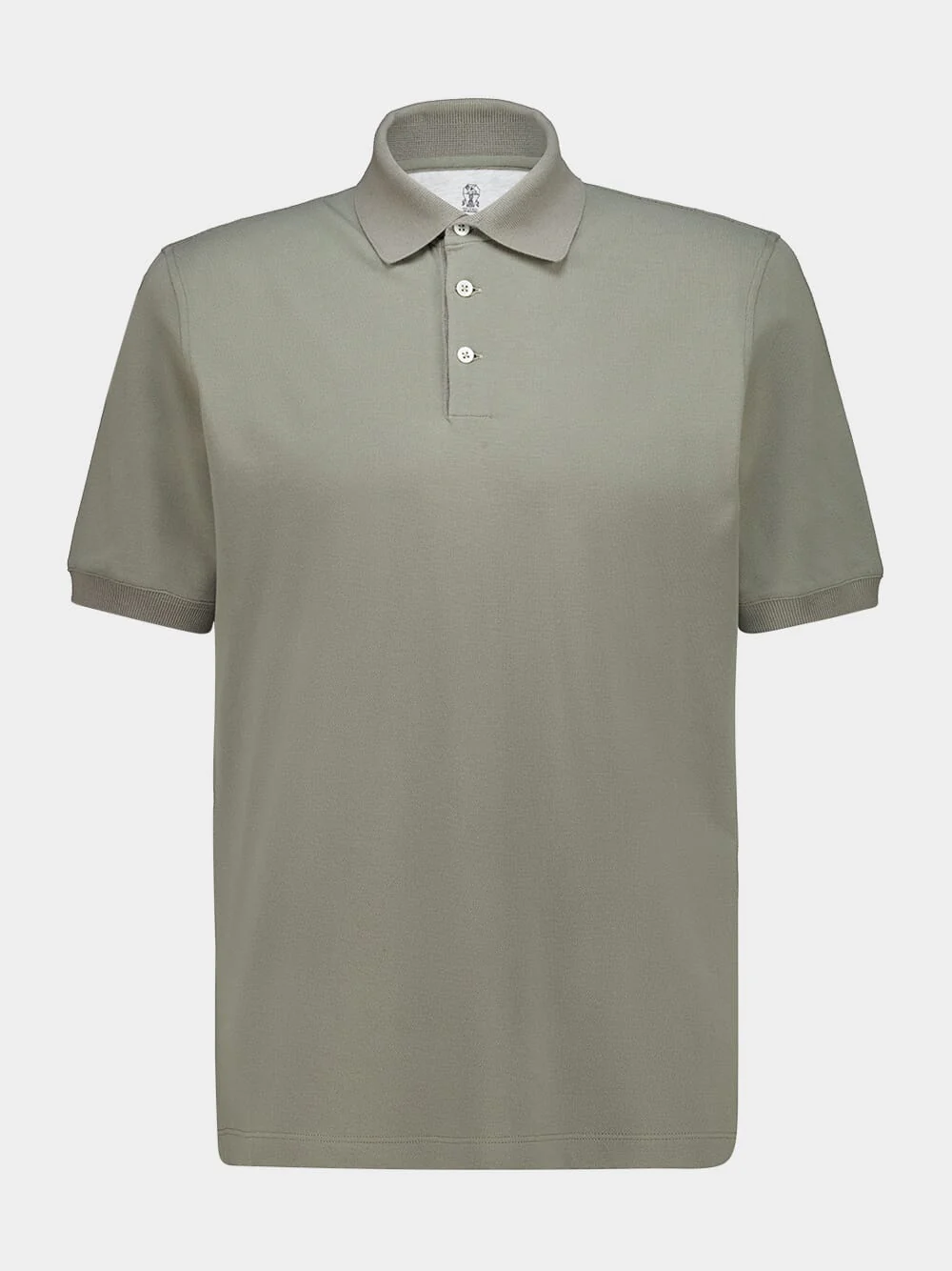 Khaki Cotton Fit Polo Shirt
