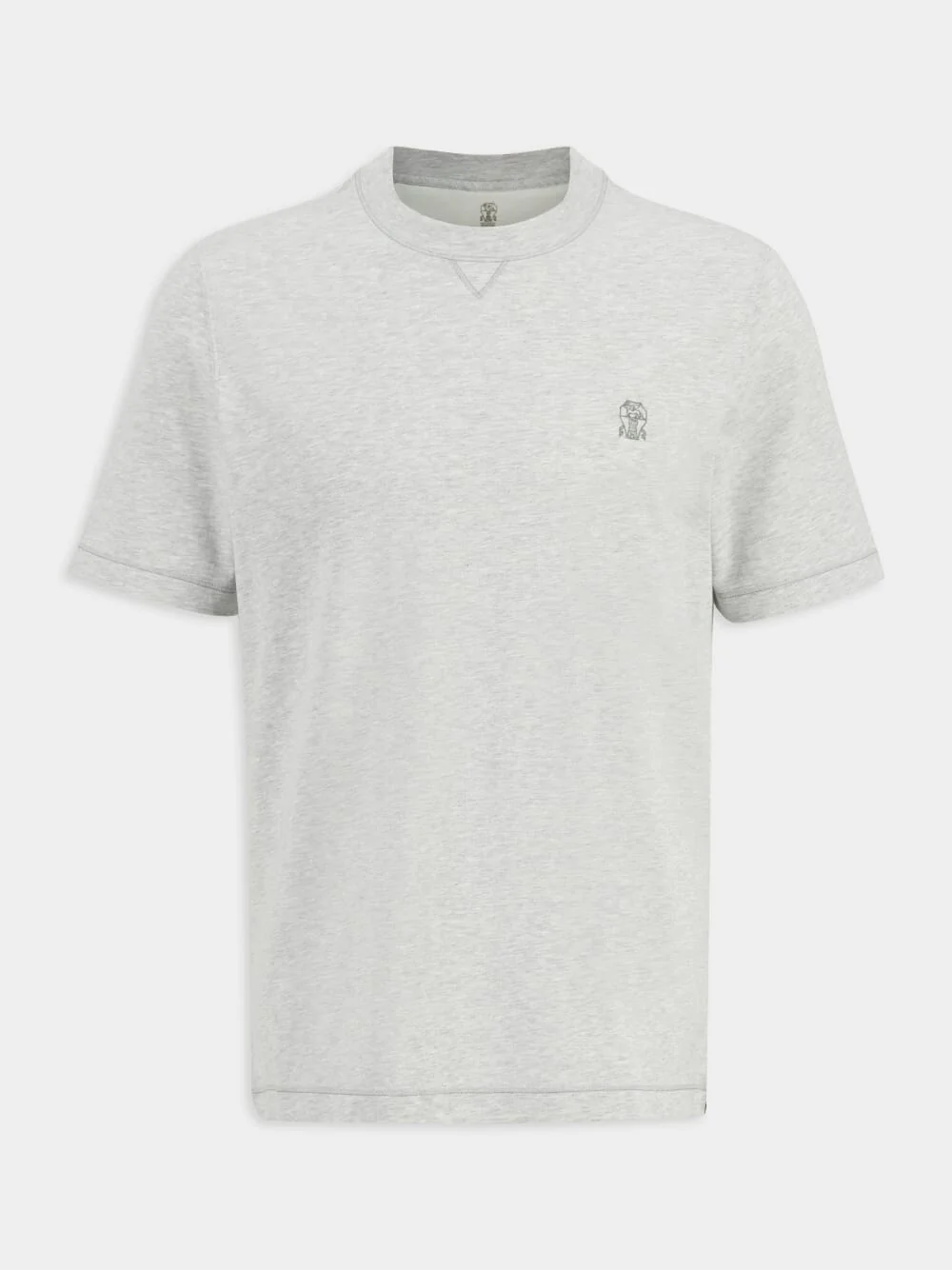 Light Grey Cotton Sport T-Shirt