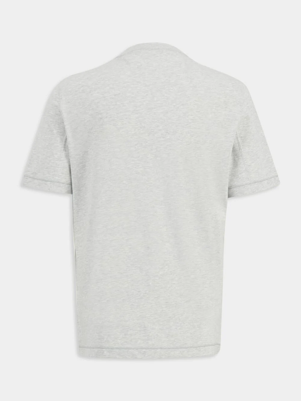 Light Grey Cotton Sport T-Shirt - Image 2