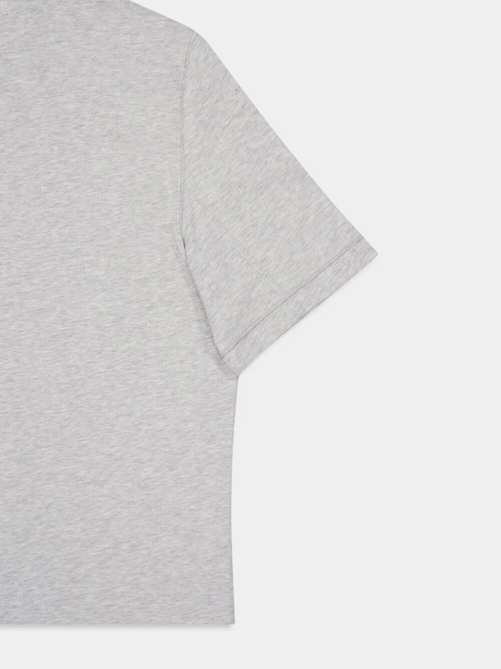 Light Grey Cotton Sport T-Shirt - Image 4