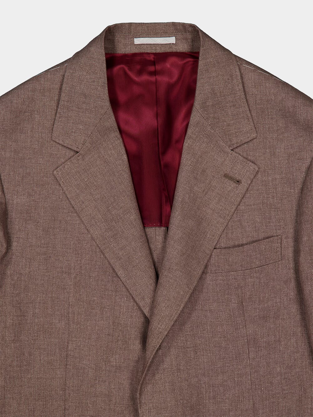 Nut Délavé Linen Deconstructed Blazer - Image 3