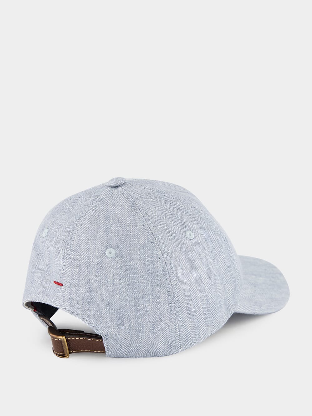 Powder Grey Linen Cap - Image 2