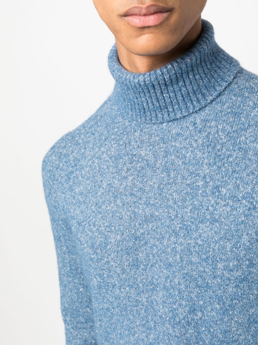 Roll-Neck Wool-Blend Jumper - Image 5