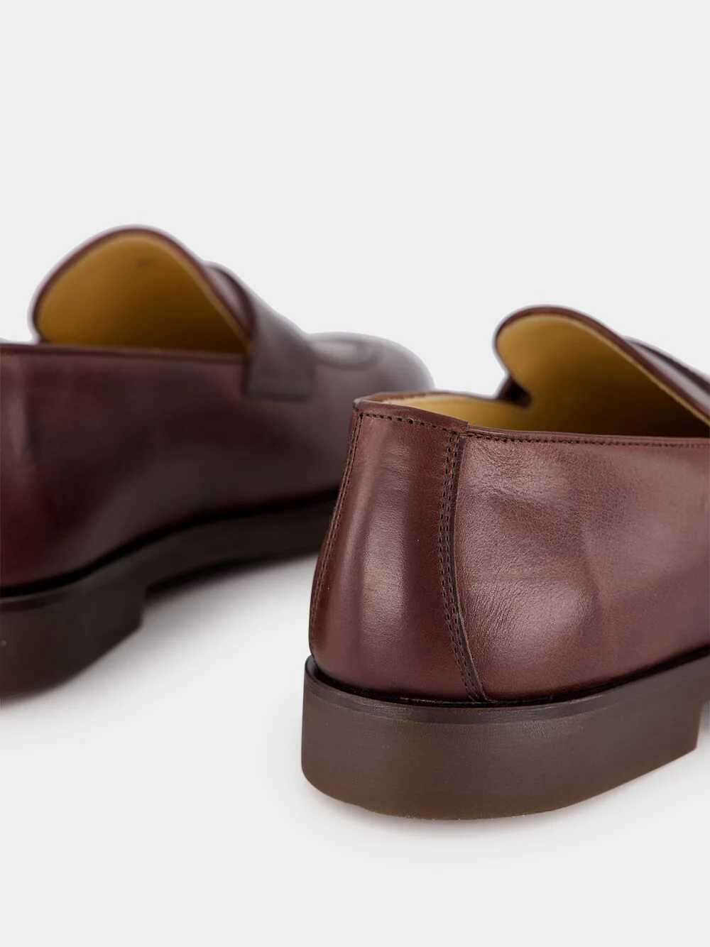 Brown Leather Loafers - Image 6