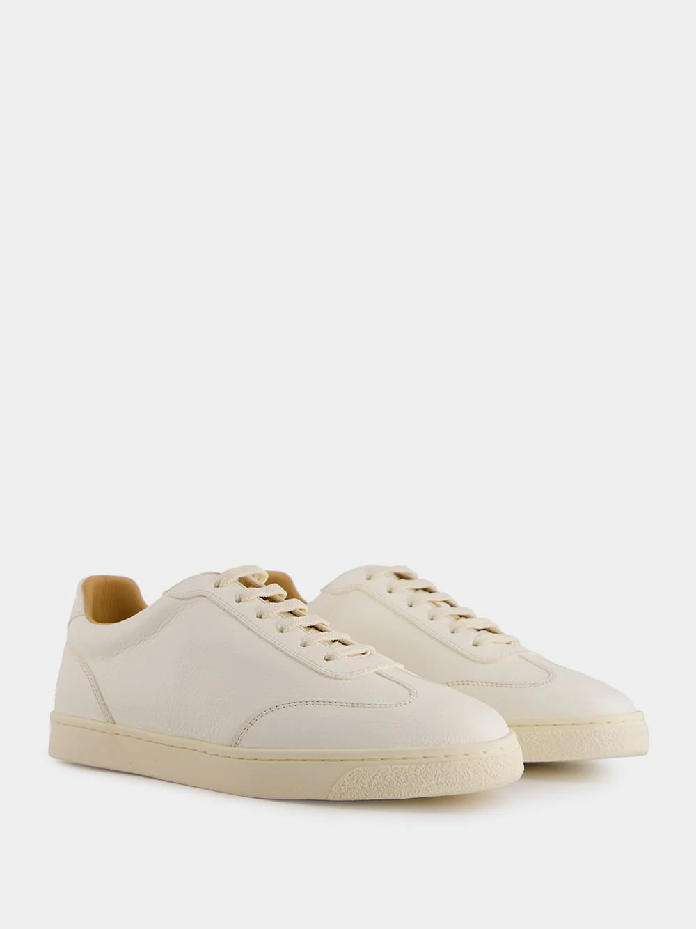 Deerskin Sneakers with Natural Rubber Sole - Image 3
