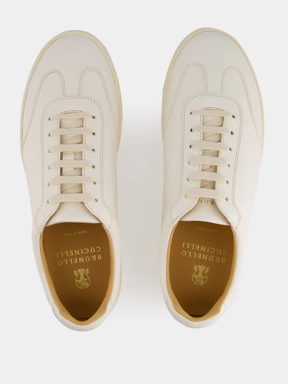 Deerskin Sneakers with Natural Rubber Sole - Image 4