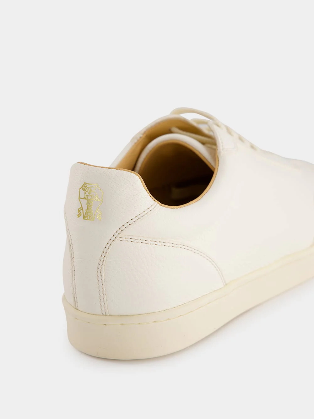 Deerskin Sneakers with Natural Rubber Sole - Image 6
