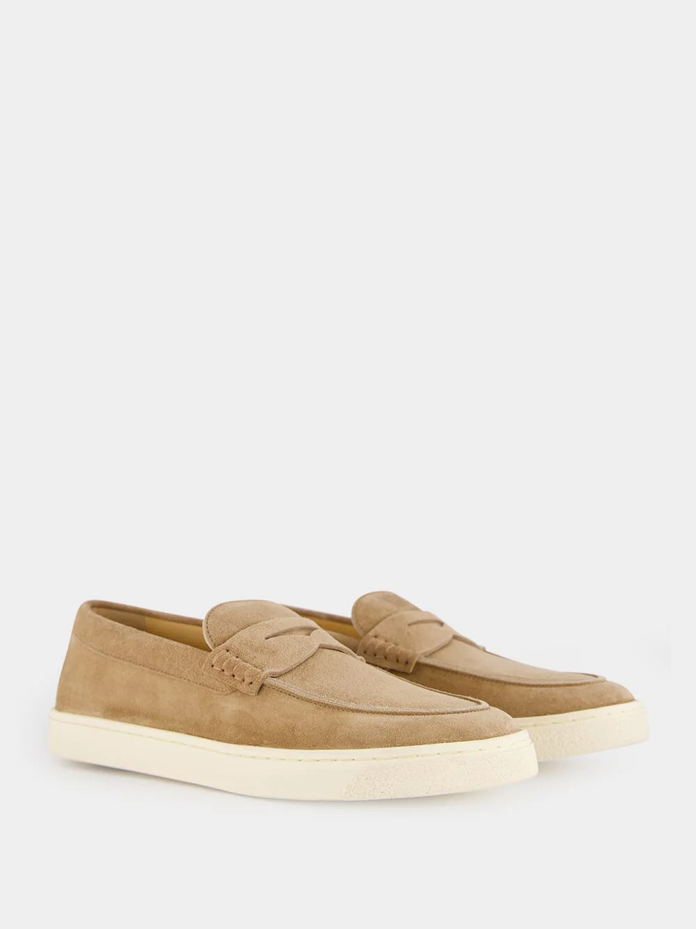 Noisette Suede Loafer Sneakers - Image 3