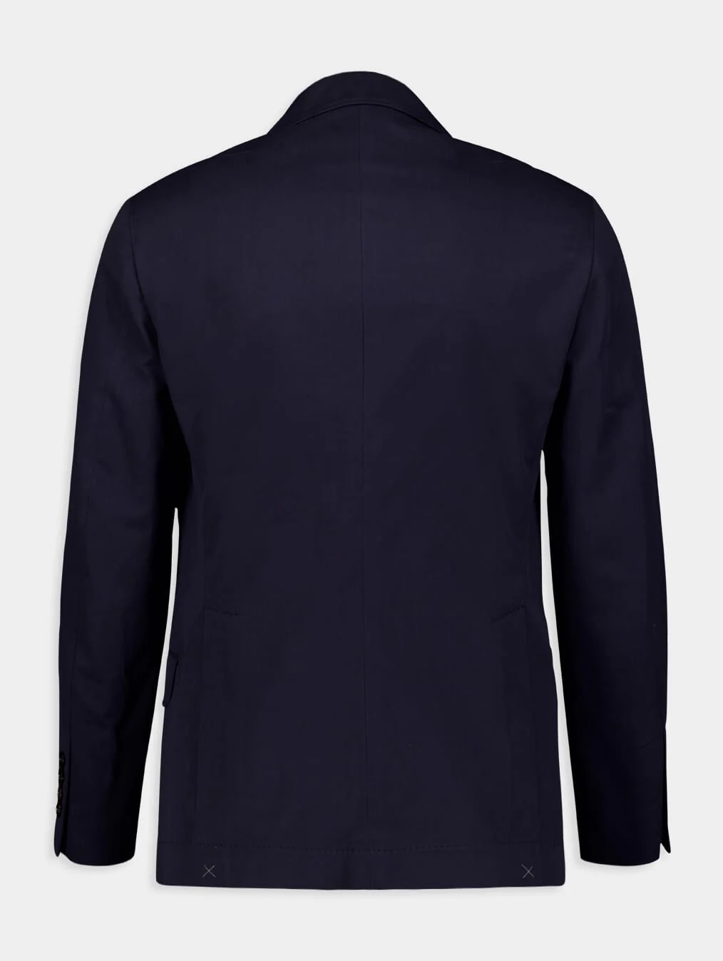 Single-Breasted Cotton Blazer - Image 2