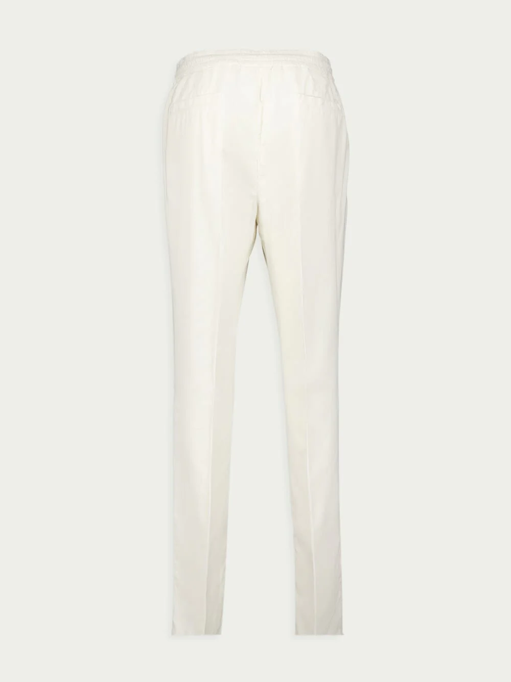 Velvet Trousers With Drawstrings - Image 3