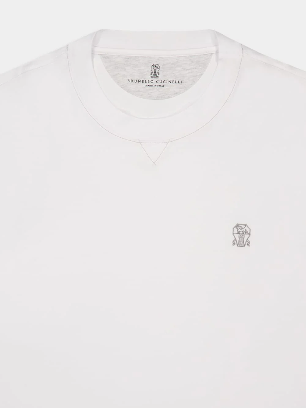 White Cotton Sport T-Shirt - Image 3