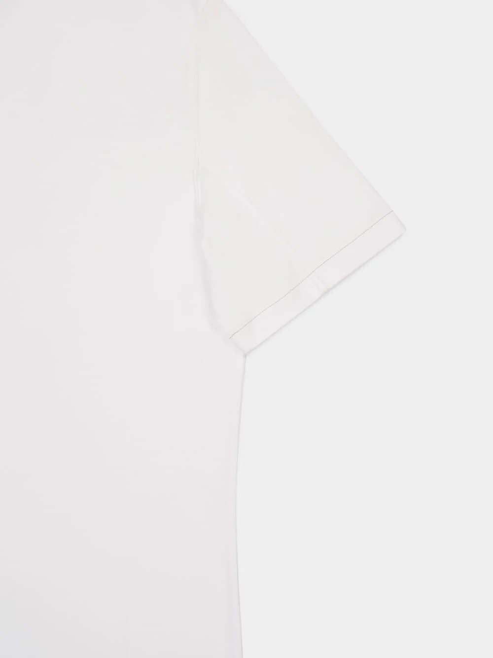 White Cotton Sport T-Shirt - Image 4